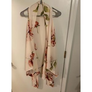 Tank Floral Kimono